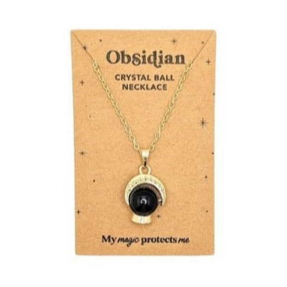Crystal Ball Necklace - Picture 2 of 8